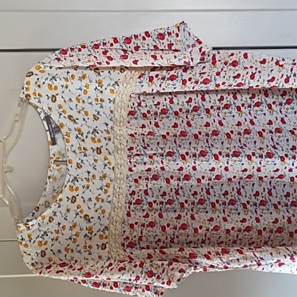 Floral Print Women's Top